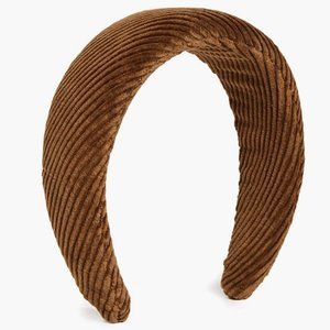SOLD OUT Loeffler Randall - Corduroy Headband (Sepia)